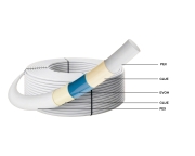 50m Roll - 22mm x 2mm Pex BARRIER Pipe -  WRAS APPROVED 3